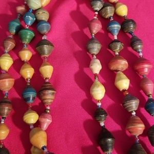 Fair Trade Beaded Necklace from Uganda